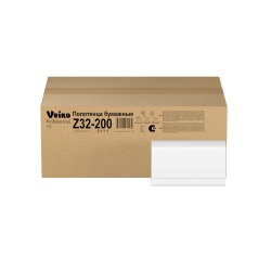 картинка Veiro Professional Lite Z32-200 Полотенце бумажное Z-сложение 2сл, 200л±5%, 213х225мм (21пач/кор) от магазина Одежда+