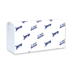 картинка PROtissue С443 Полотенца бумажные Z-сложения 2сл 190л (21шт/кор) от магазина Одежда+